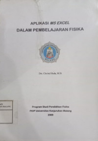 Image of Aplikasi MS Excel Dalam Pembelajaran Fisika