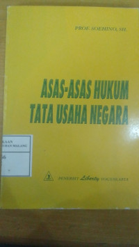 Asas-Asas Hukum Tata Usaha Negara