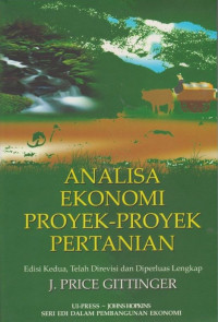 Analisa Ekonomi Proyek-Proyek Pertanian