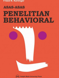 Asas-Asas Penelitian Behavioral