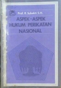 Aspek-Aspek Hukum Perikatan Nasional