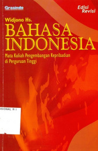 Bahasa Indonesia Mata Kuliah Pengembangan Kepribadian di Perguruan Tinggi