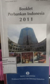 Booklet Perbankan Indonesia 2011