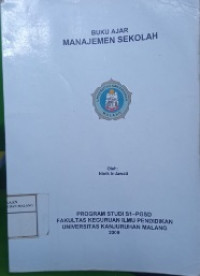 Buku ajar: Manajemen Sekolah