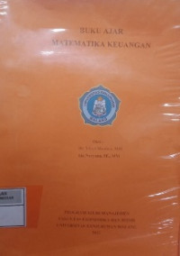 Image of Buku Ajar : Matematika Keuangan