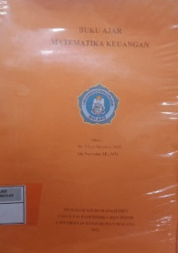 Buku Ajar : Matematika Keuangan