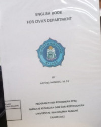 English Book For Civics Department