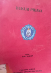 Hukum Pidana