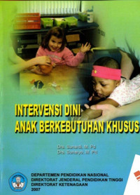 Intervensi Dini Anak Berkebutuhan Khusus