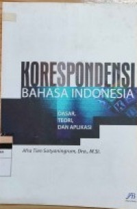 Korespondensi Bahasa Indonesia