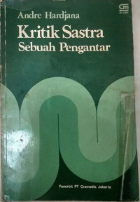 Kritik Sastra : Sebuah Pengantar