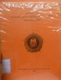 Kumpulan Pedoman Konversi Dan Ekuivalensi Program Studi