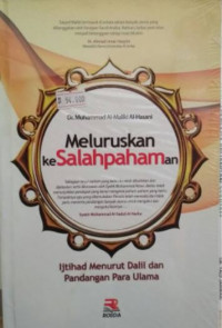 Meluruskan Kesalapahaman