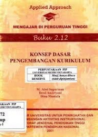 Konsep Dasar Pengembangan Kurikulum (Buku 2.12)
