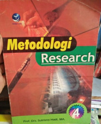Metodologi Research Jilid 4