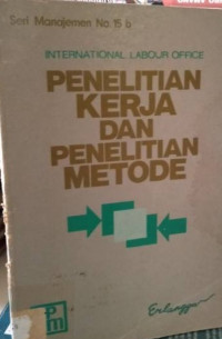 Penelitian Kerja Dan Penelitian Metode