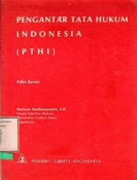 Pengantar Tata Hukum Indonesia