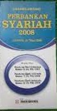 Undang-undang Perbankan syariah 2008 (UU RI No.21 Tahun 2008
