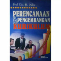 Perencanaan dan Pengembangan Kurikulum