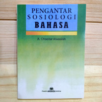 Pengantar Sosiologi Bahasa