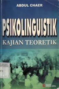 Psikolinguistik: Kajian Teoretik