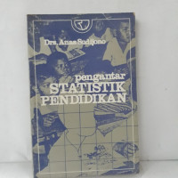 Pengantar Statistik Pendidikan