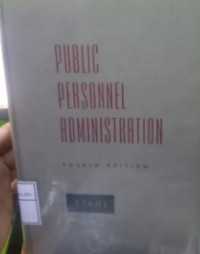 Public Personnel Administration
