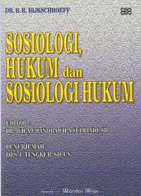 Sosiologi, Hukum dan Sosiologi Hukum