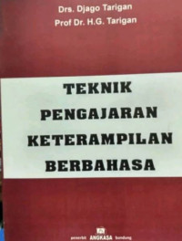 Teknik Pengajaran Keterampilan Berbahasa