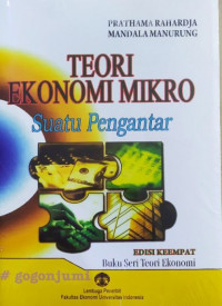Teori Ekonomi Mikro Suatu Pengantar