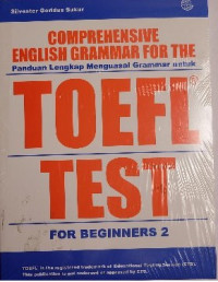 Comprehensive English Grammar TOEFL TEST