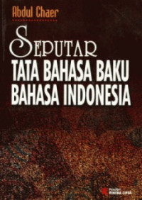 Seputar Tata Bahasa Baku Bahasa Indonesia