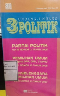 Undang-Undang 3 Politik