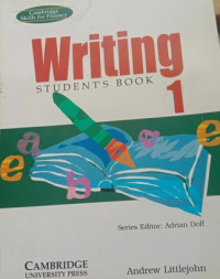 Writing 1 Student's Book